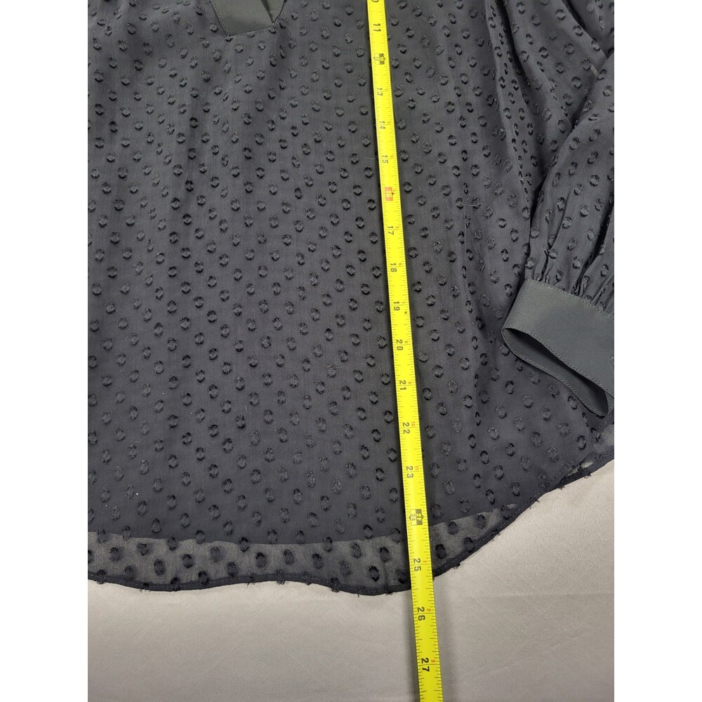 Madewell Long-Sleeve Popover Top - Picture 8 of 8